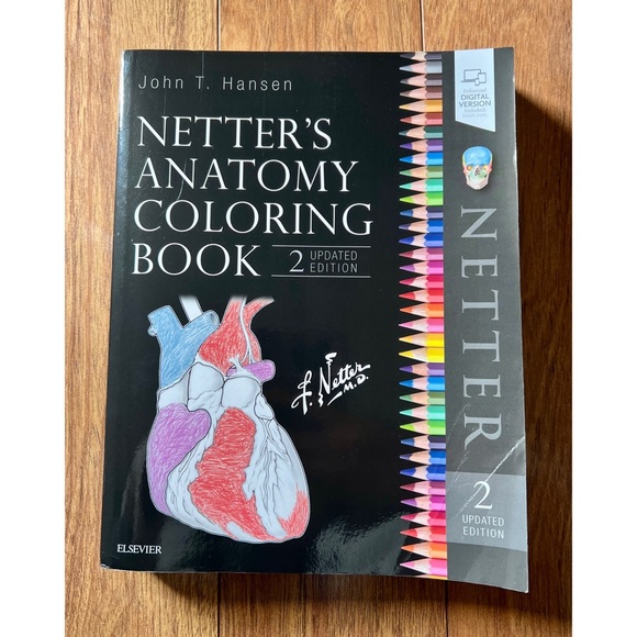 Elsevier Other - Netter's Anatomy Coloring Book - 3”2nd Updated Edition